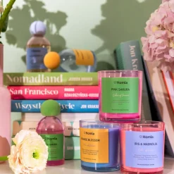 Outlet Swieca Zapachowa Colors Of Seasons Pink Sakura 150 G Świece Ogródowe