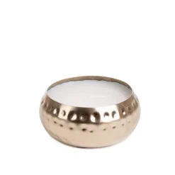 Cheap Swieca Zapachowa Dritto Zlota 9X9X4 Cm Świece Ogródowe