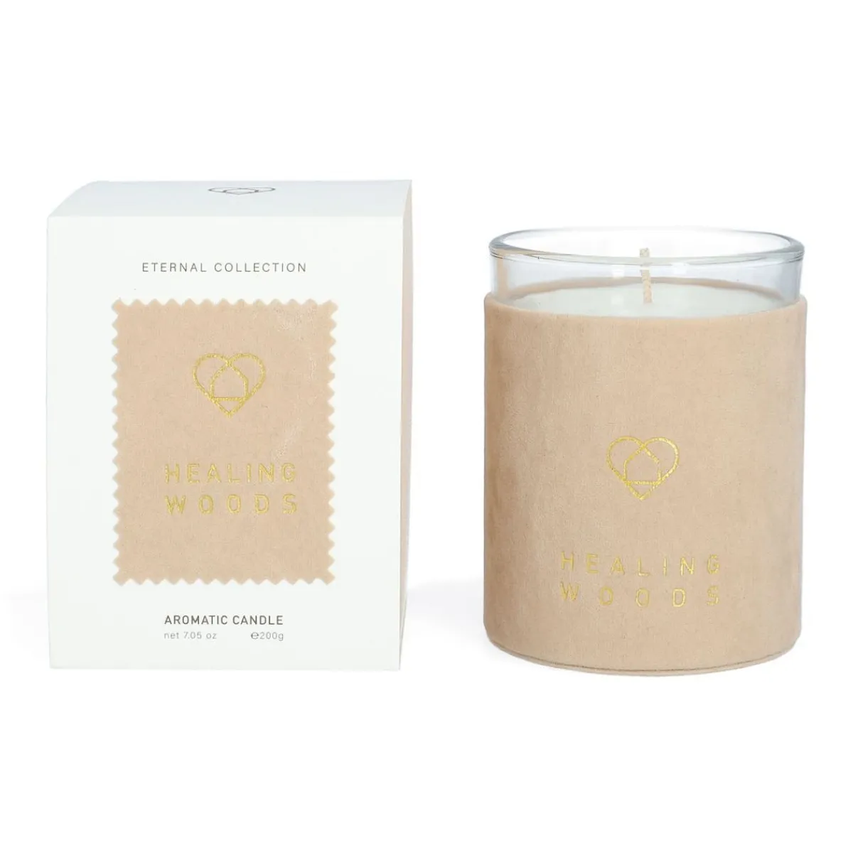 Store Swieca Zapachowa Eternal Healing Woods 230 G Świece Ogródowe