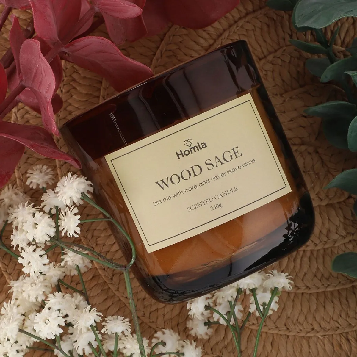 Best Swieca Zapachowa Verde Wood Sage 240 G Świece Ogródowe