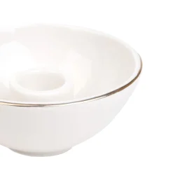 Online Swiecznik Kania Ceramiczny Ecru 11X5 Cm Świeczniki