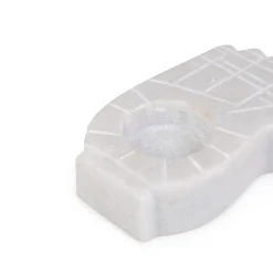 Cheap Swiecznik Marble Raczka Z Bialego Marmuru 13 Cm Świeczniki