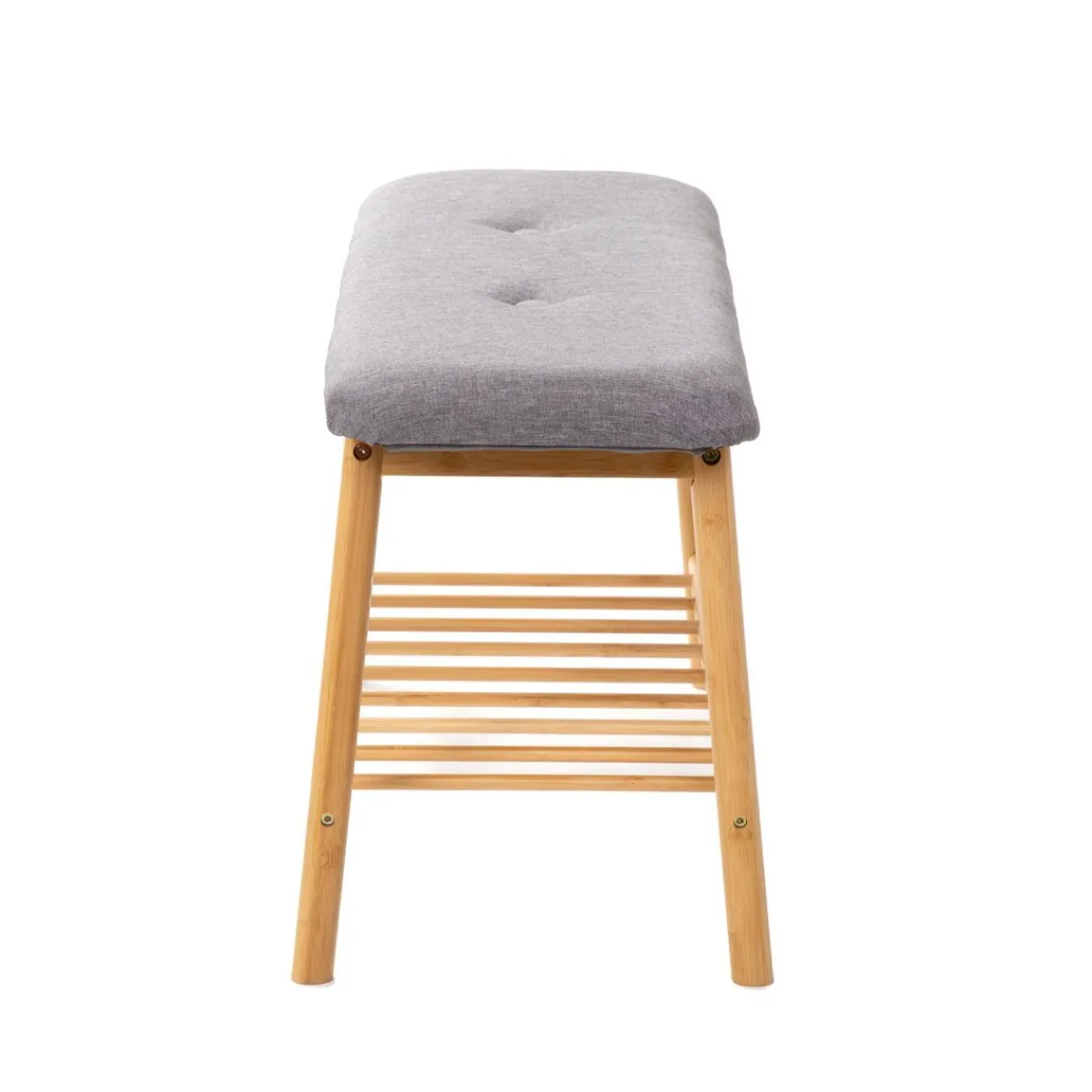 Store Szafka Na Buty Truo Bambusowa Naturalna 84X30X45 Cm Szafki
