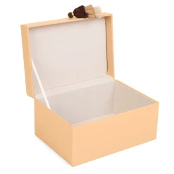 Cheap Szkatulka Mela Z Eko Skory Brazowa 23X16,5X12,5 Cm Szkatułki