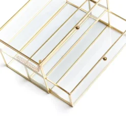 Cheap Szkatulka Na Bizuterie Grazia Z Szufladka Zlota 21X10X10,5 Cm Szkatułki