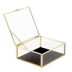 Flash Sale Szkatulka Na Bizuterie Grazia Z Welurowa Wysciolka 13X11X5 Cm Szkatułki