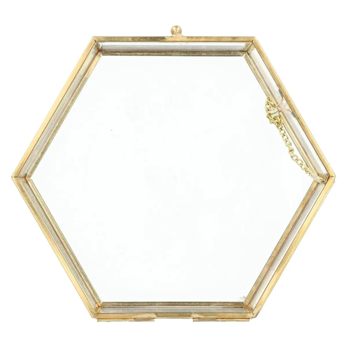 Clearance Szkatulka Na Bizuterie Grazia Szesciokatna Zlota 17X16X5 Cm Szkatułki
