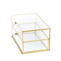 Cheap Szkatulka Na Bizuterie Grazia Z Szufladka Zlota 21X10X10,5 Cm Szkatułki