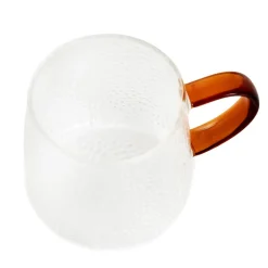 Flash Sale Szklanka Amber Mlotkowane Szkło 0,35 L Naczynia Ogródowe I Piknikowe