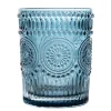 Flash Sale Szklanka Barrel Wzorzysta Niebieska 0.30 Szklanki