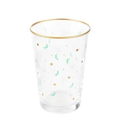 Store Szklanka Daisies W Kwiatki Ze Zlotym Rantem 0,25 L Naczynia Ogródowe I Piknikowe