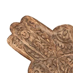 Best Taca Dekoracyjna Hamsa Z Drewna Mango 15X10X2 Cm Misy I Tace Dekoracyjne
