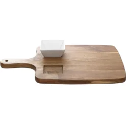 Best Taca Mooka Z Dwoma Miseczkami 38.5X26 Cm Tace Do Serwowania
