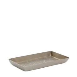Best Tacka Araria Zlota Z Ozdobnymi Wytloczeniami 23X12X3 Cm Misy I Tace Dekoracyjne