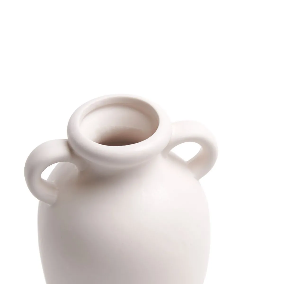 Shop Wazon Nera Ceramiczny Z Uchwytami 12X11X20 Wazony I Donice