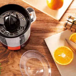 Cheap Wyciskarka Do Cytrusów Burgundy Elektryczna 40 W 700 Ml Sprzęt Agd