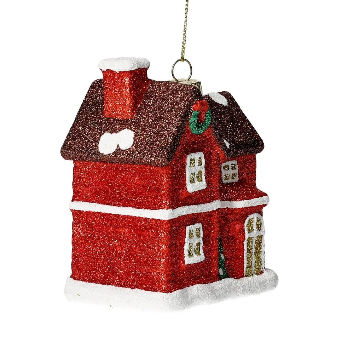 Discount Zawieszka Evi Red Domek 8 Cm Ozdoby Ścienne I Wiszące