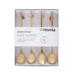 Store Zestaw Blane Summer Lyzeczek Ch Deserowych 4 Szt Zestawy Sztućców