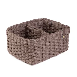 New Zestaw Koszy Dekoracyjnych Vimet 3 Szt. 25X19X12 Cm 18X13X10 Cm 18X13X10 Cm Koszyki Do Łazienki