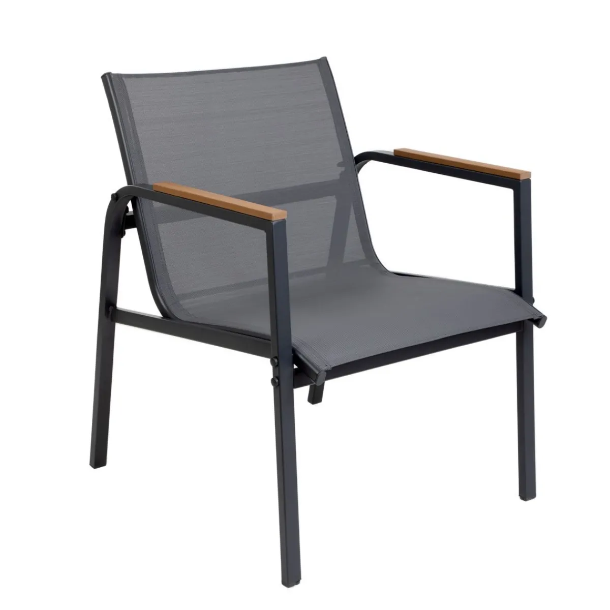 Store Zestaw Mebli Ogródowych Inti Szary 65X65X42Cm Stoliki Ogródowe