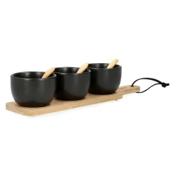 Flash Sale Zestaw Miseczek Fincan Do Serwowania Ch, 3 Szt. 32X7 Cm Naczynia Ogródowe I Piknikowe