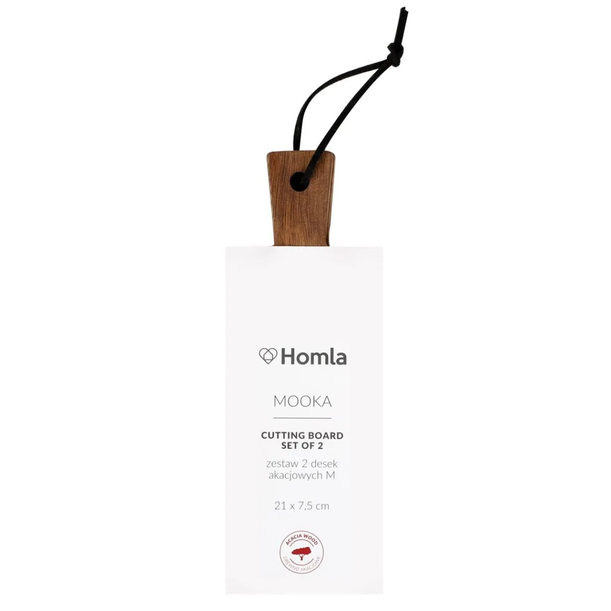 Outlet Zestaw Mooka 2 Desek Akacjowych M 21X7,5 Cm Deski Do Krojenia