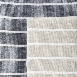 Online Zestaw Scierek Kuchennych Makely Bawelnianych W Paski Bezowa+Niebieska 2*45X65 Cm Ścierki Kuchenne