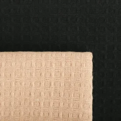 Cheap Zestaw Scierek Kuchennych Femelo Bezowa I Czarna 2*50X70 Cm Ścierki Kuchenne
