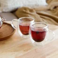 Shop Zestaw Szklanek Cembra Z Podwojna Scianka 2 Szt. 0.12 Naczynia Ogródowe I Piknikowe