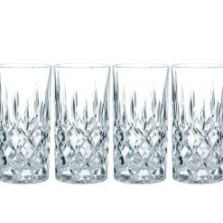 New Zestaw Szklanek Noblesse Do Long Drinkow 4 Szt. 0,375 L Naczynia Ogródowe I Piknikowe