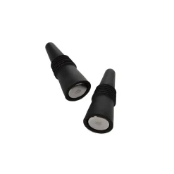 Cheap Zestaw Zatyczek Alcole Do Wina Czarnych, 2 Szt. 6 Cm Akcesoria Barowe
